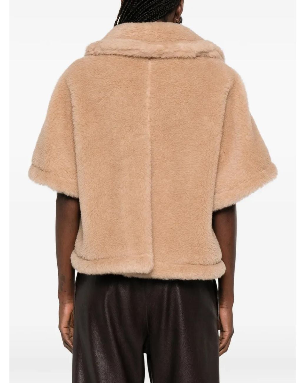 Max Mara Natural Buttoned Jacket