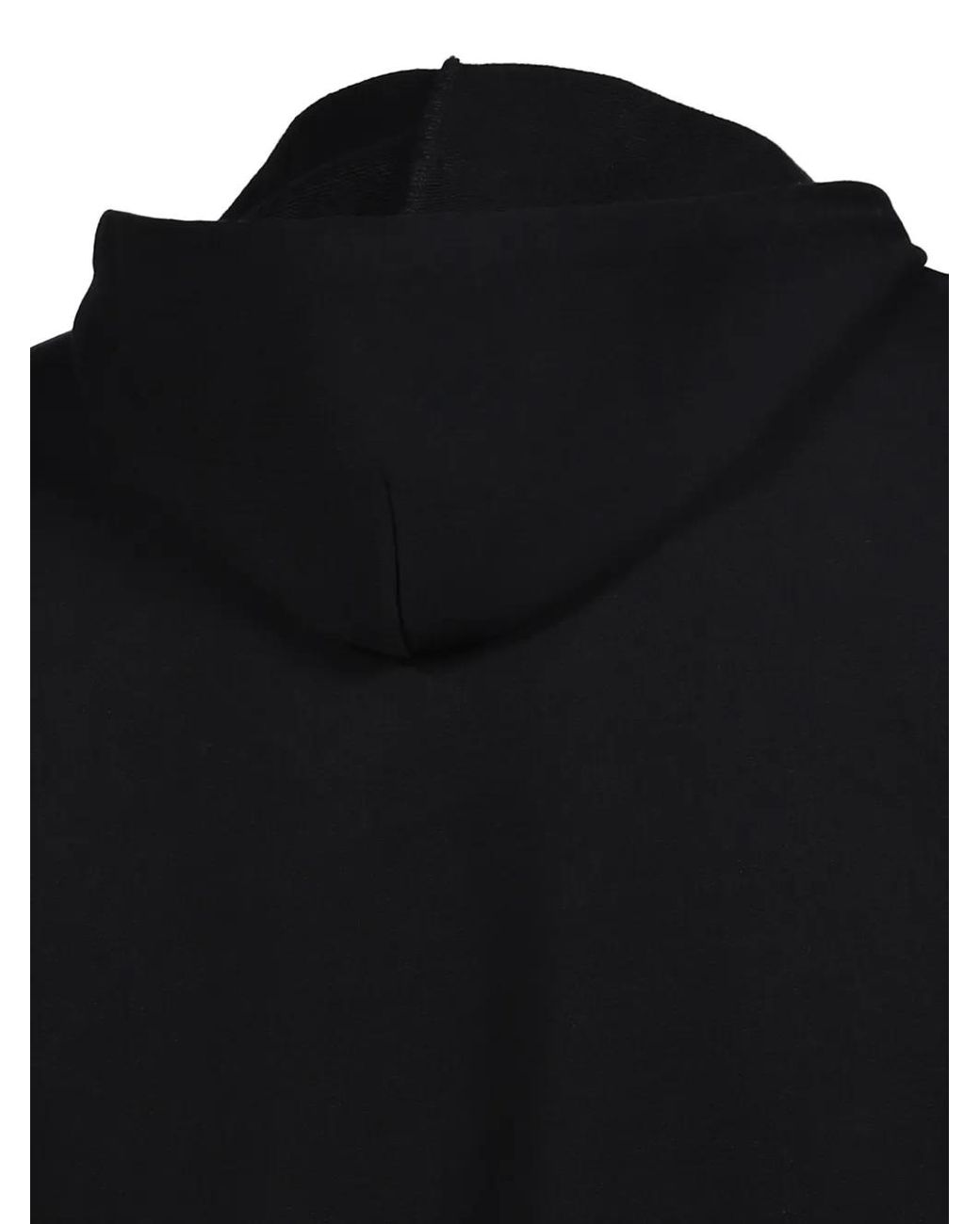 JUN/NAKAYAMA Black Logo-Embroidered Zip-Up Hoodie for men