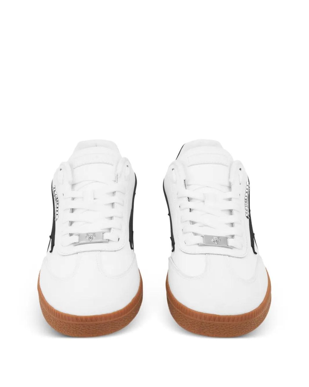 Philipp Plein White Low-Top Sneakers Raptor-X