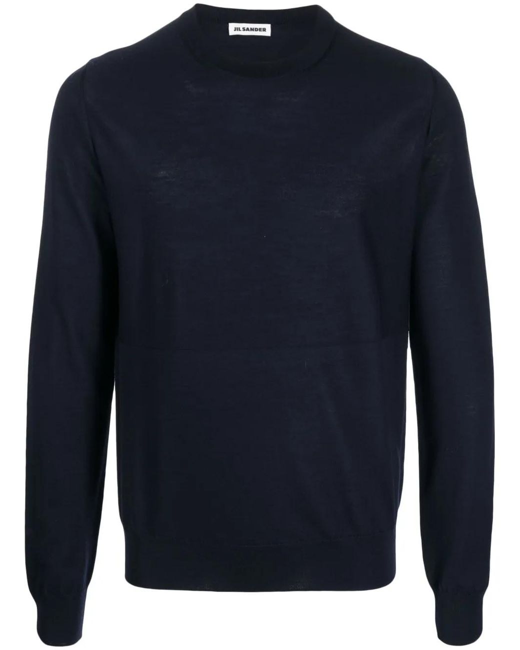 Jil Sander Blue Ss24 Wool T-Shirt for men