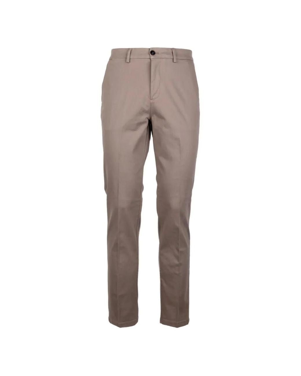 Cruna Gray Brera Slim-Fit Trousers for men