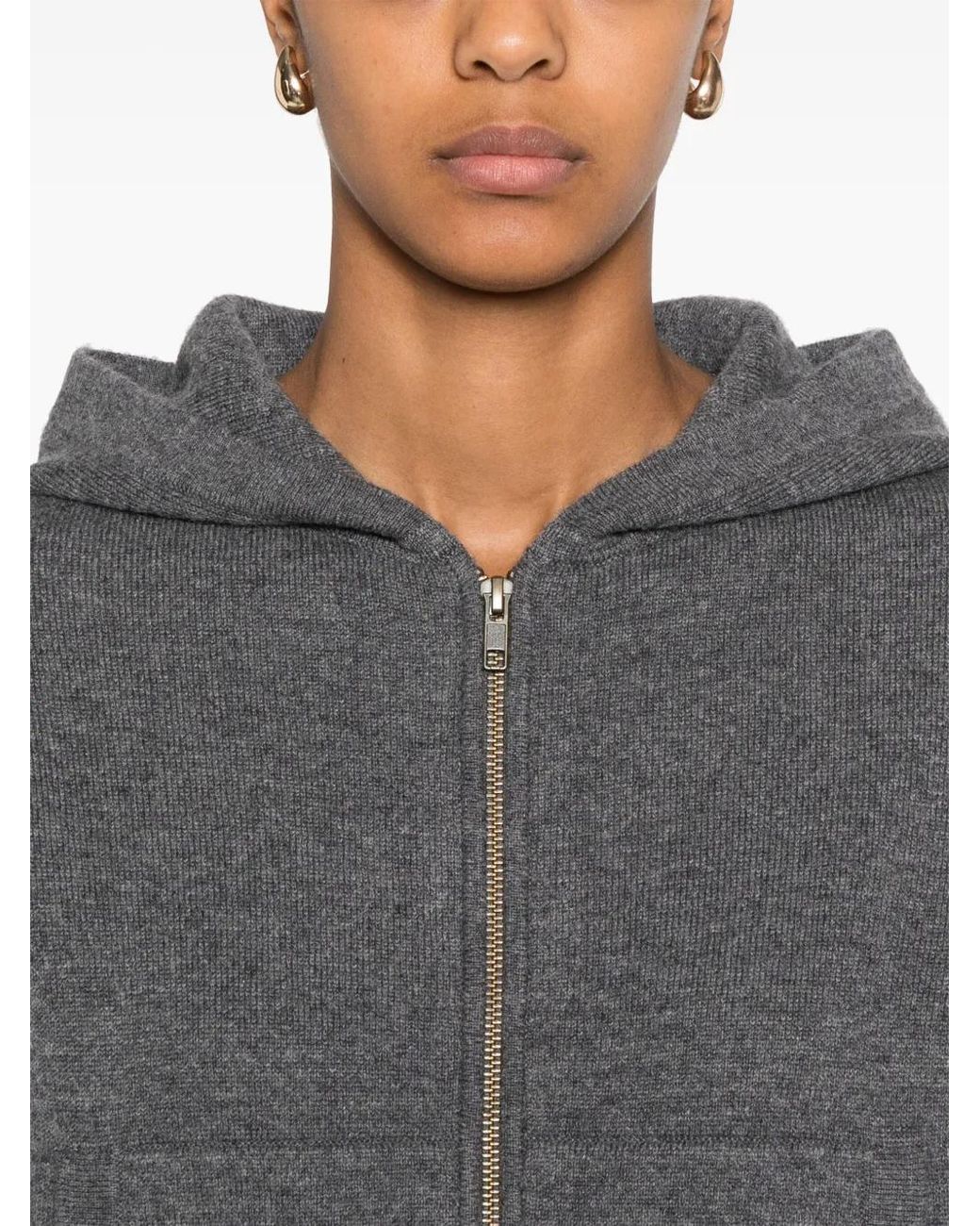 Lisa Yang Gray Lilia Cardigan