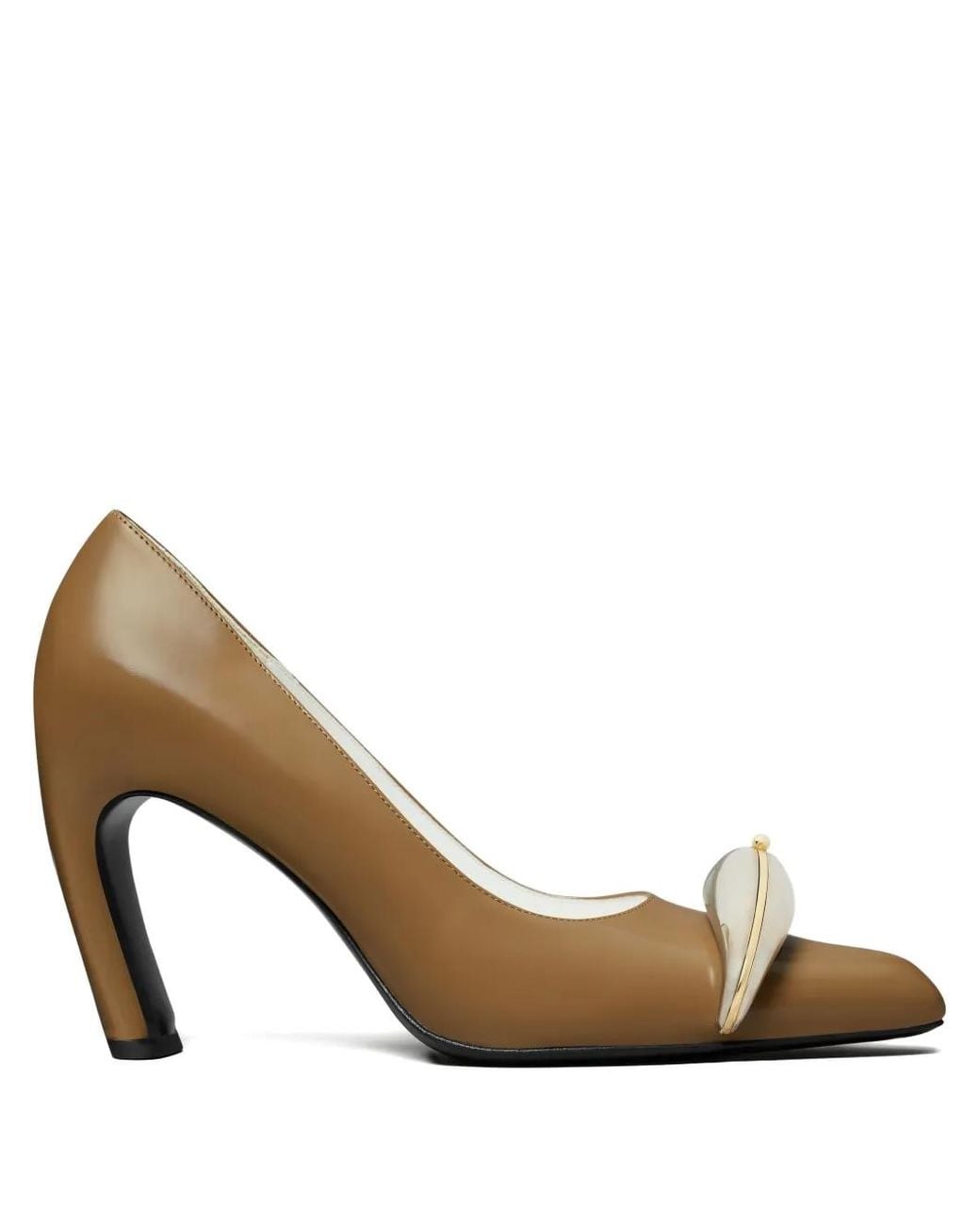 Tory Burch Metallic Pierced Pump