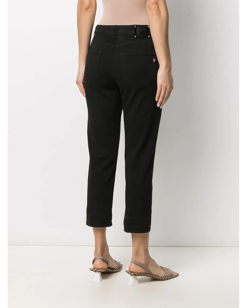 Dondup Black Jeans Koons Denim