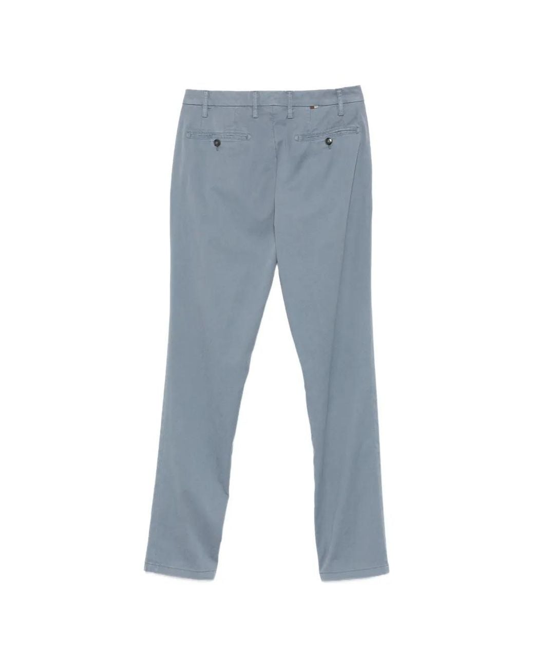 Canali Blue Button Chinos for men