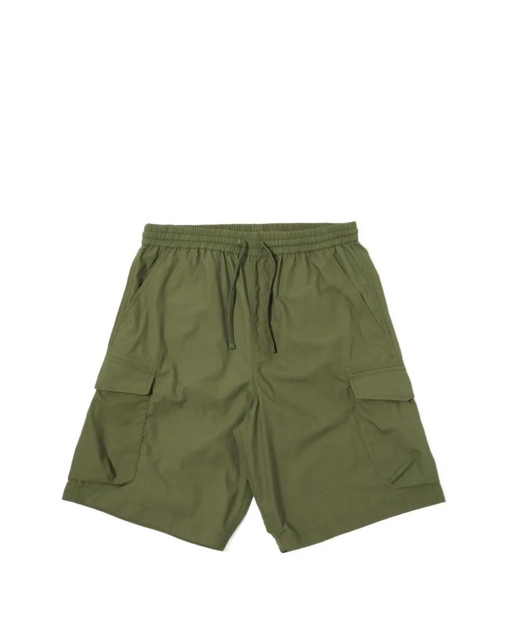 Universal Works Green Short Cargo À Taille Élastiquée for men