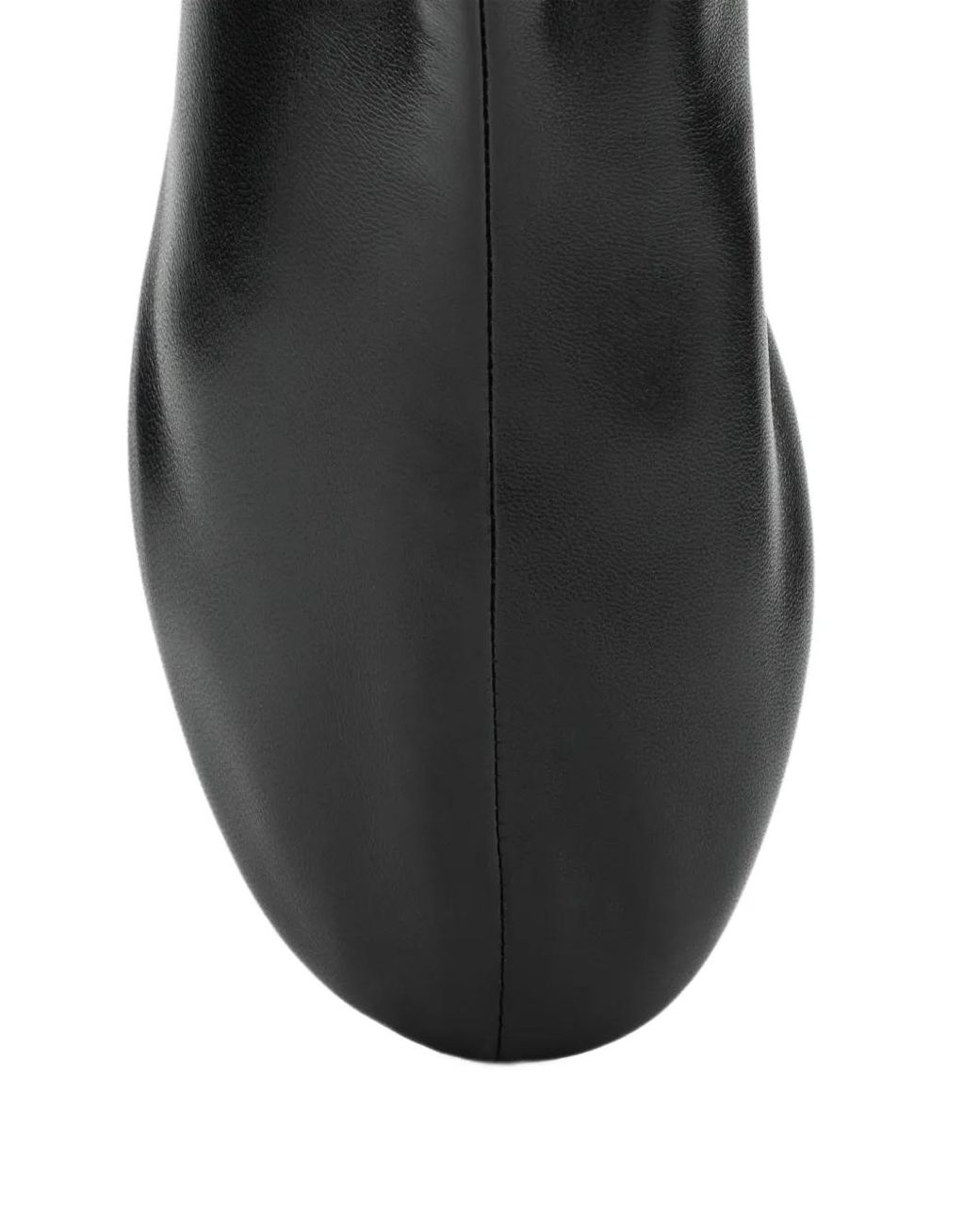 Dear Frances Black Balla Zip-Fastening Leather Ankle Boots