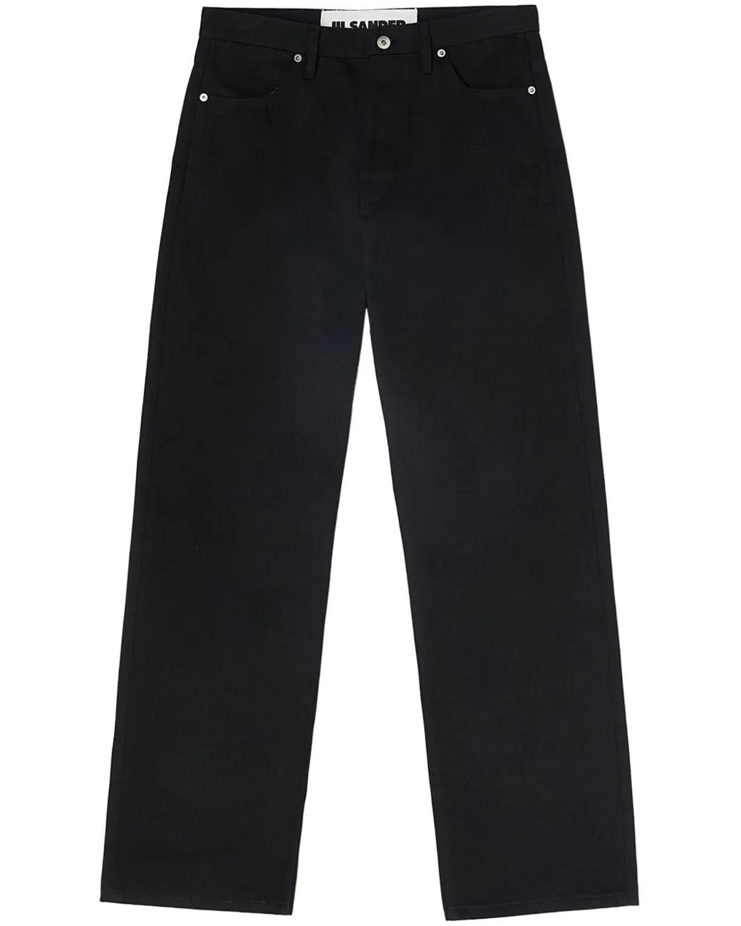 Jil Sander Blue Loose Denim Trousers for men