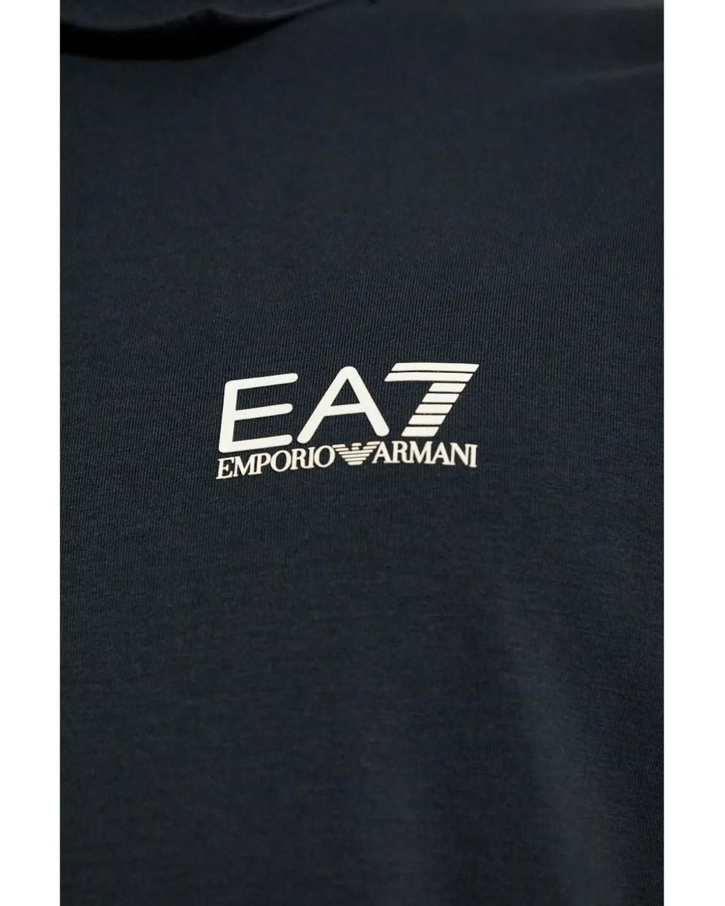 Polo Con Logo Estampado EA7 de hombre de color Blue
