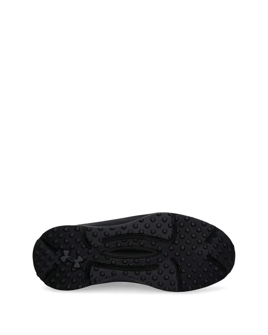 Under Armour Black Round-Toe Sneakers for men
