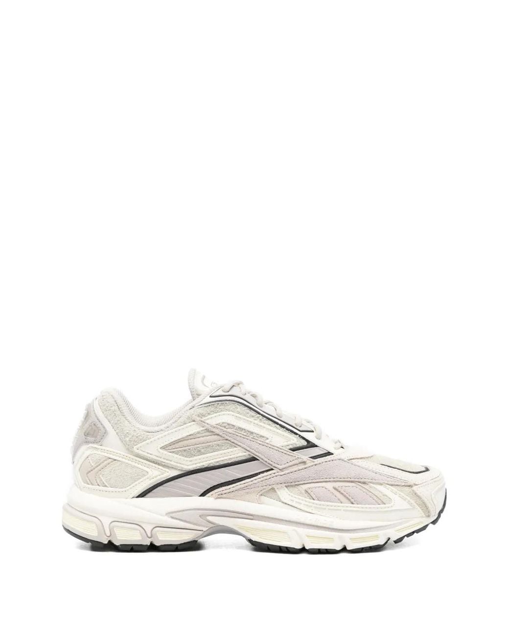 Reebok White Leather Sneakers for men