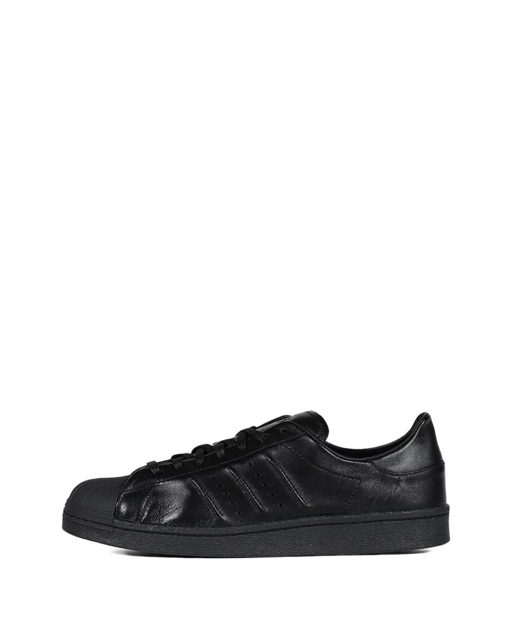 Y-3 Black Superstar Sneakers