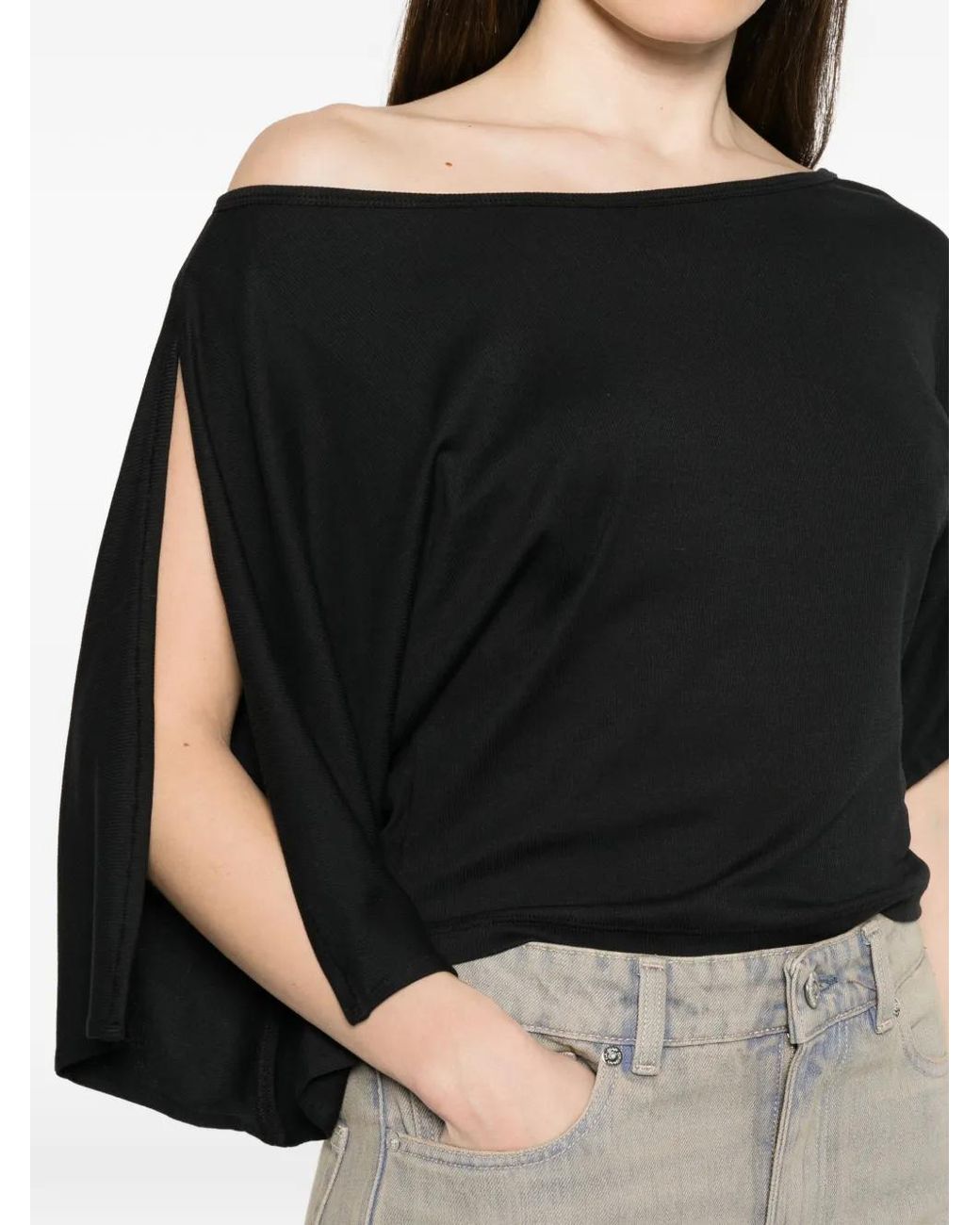 M I S B H V Black Holywood Baby Top