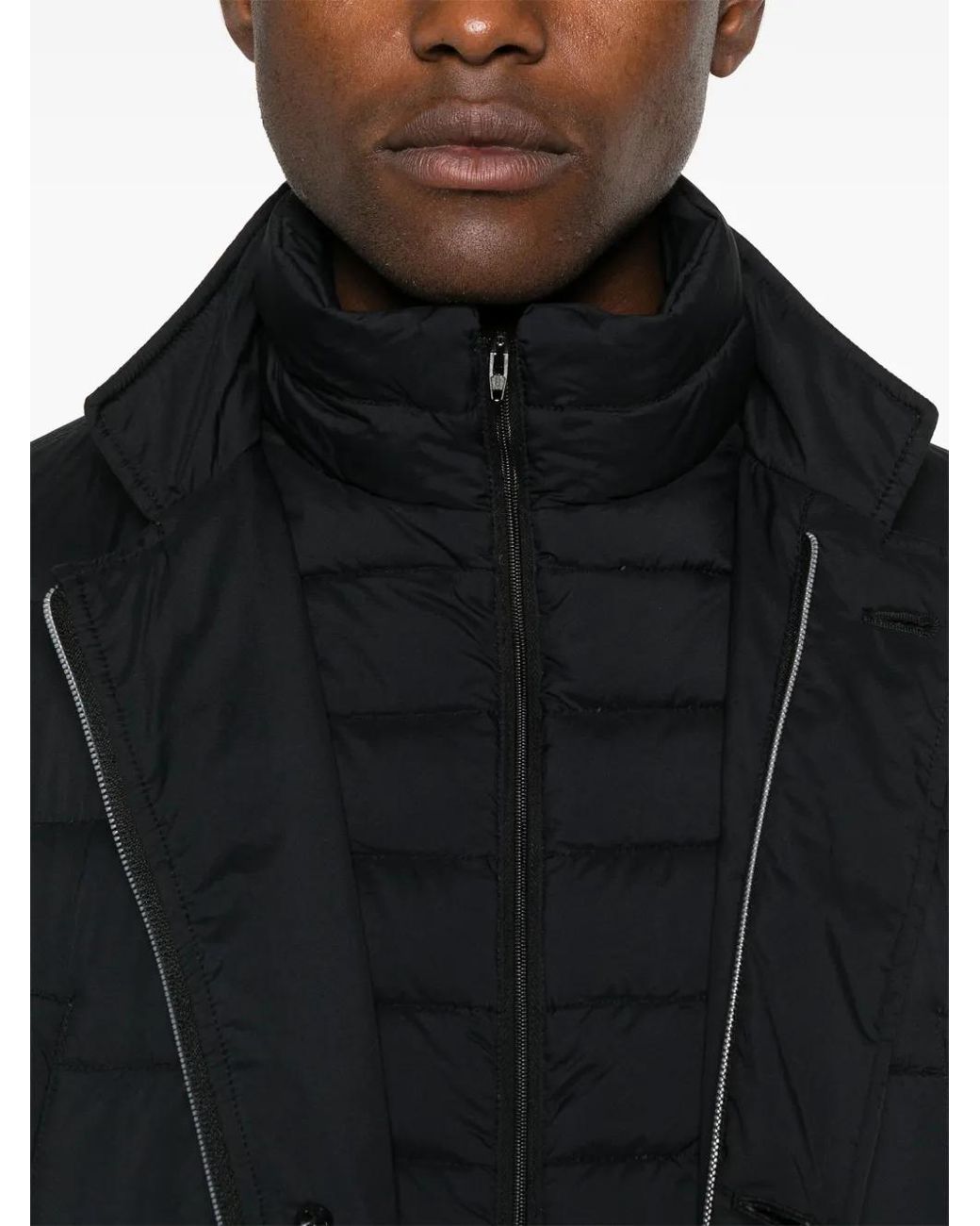 Herno Black Coats for men