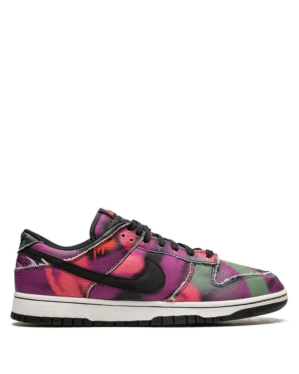 Nike Pink Dunk Low Retro Premium "Graffiti" Sneakers