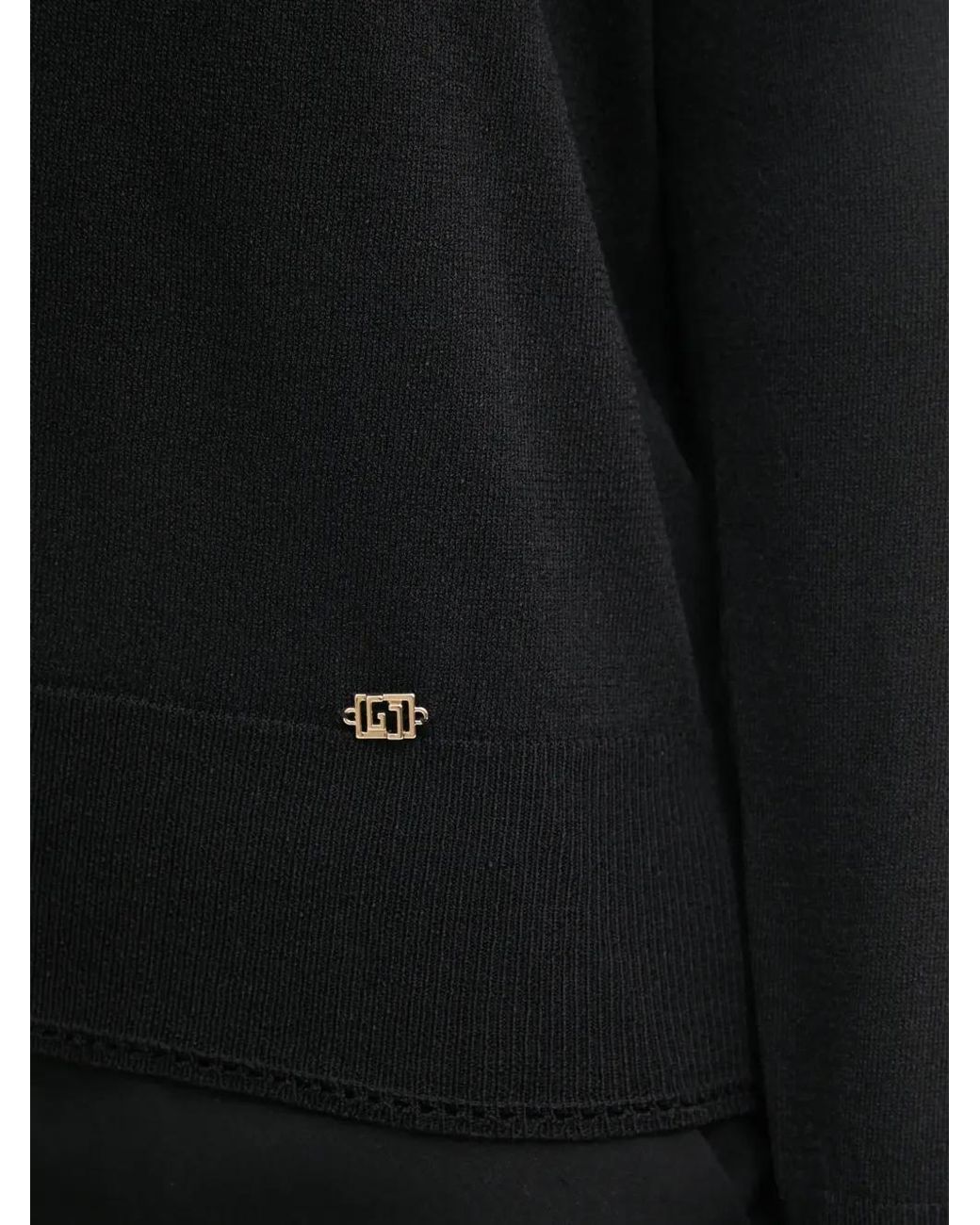GAUDI Black V-Neck Sweater
