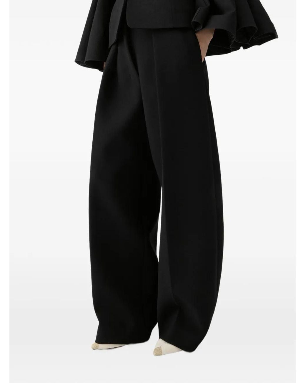 Jacquemus Black The Ovalo Pants