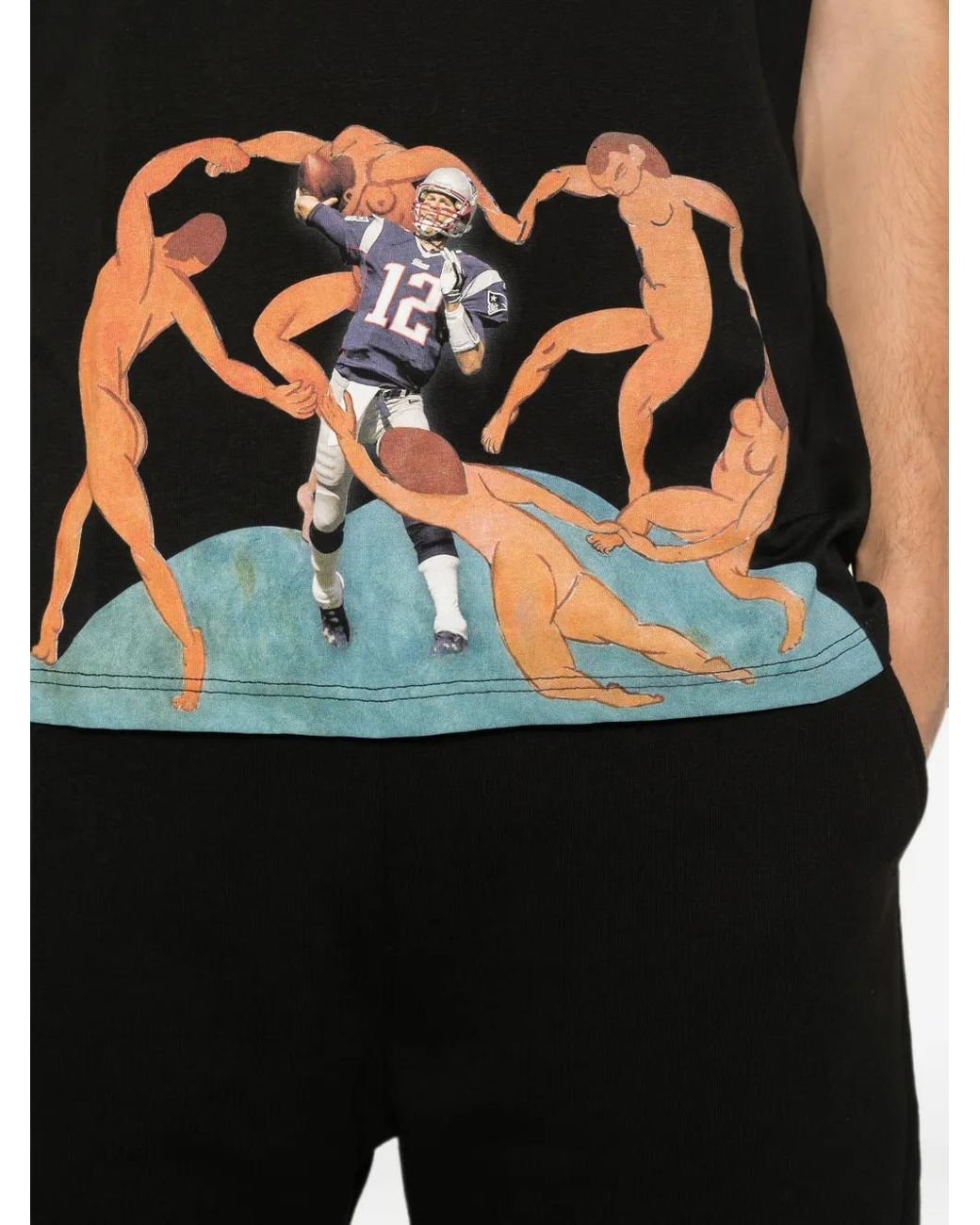 Throwback. T-Shirt Met Print in het Black