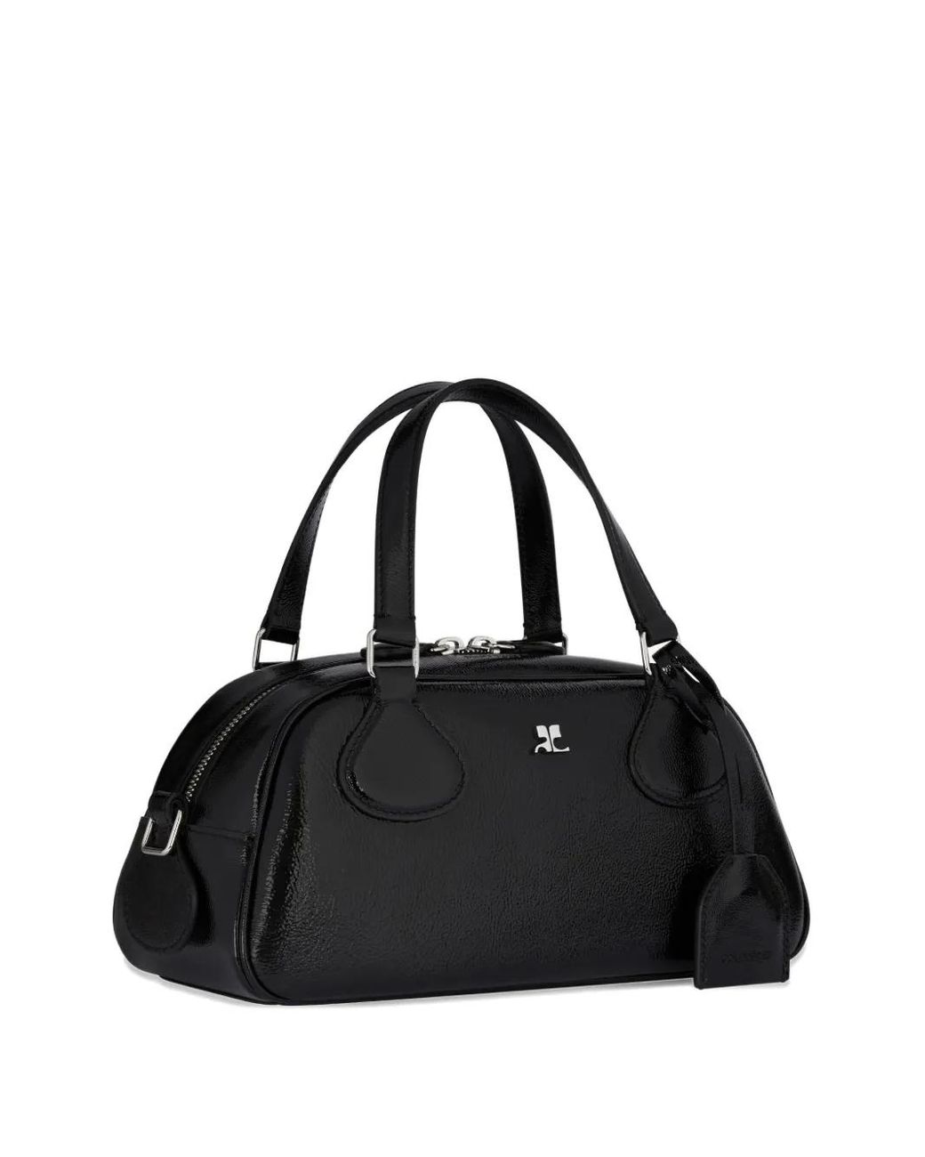 Courreges Black Friday Bowling Naplack Bag