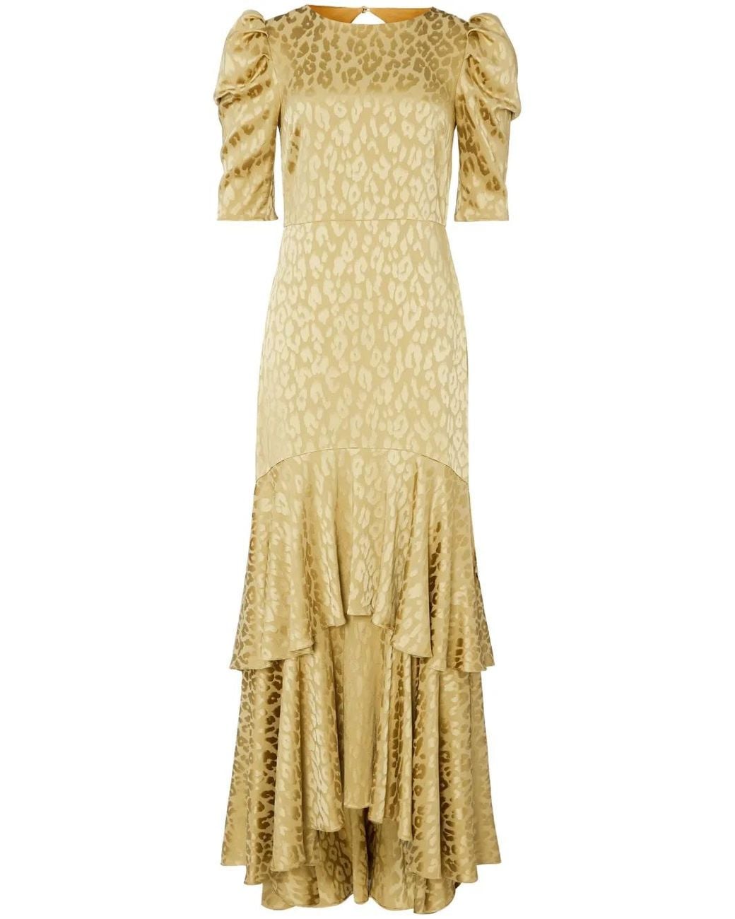 Temperley London Metallic Willow Maxi Dress