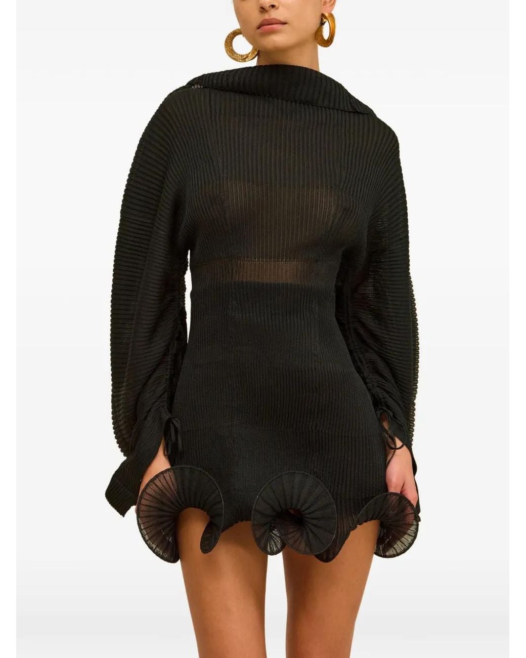Cult Gaia Black Jaylie Dress