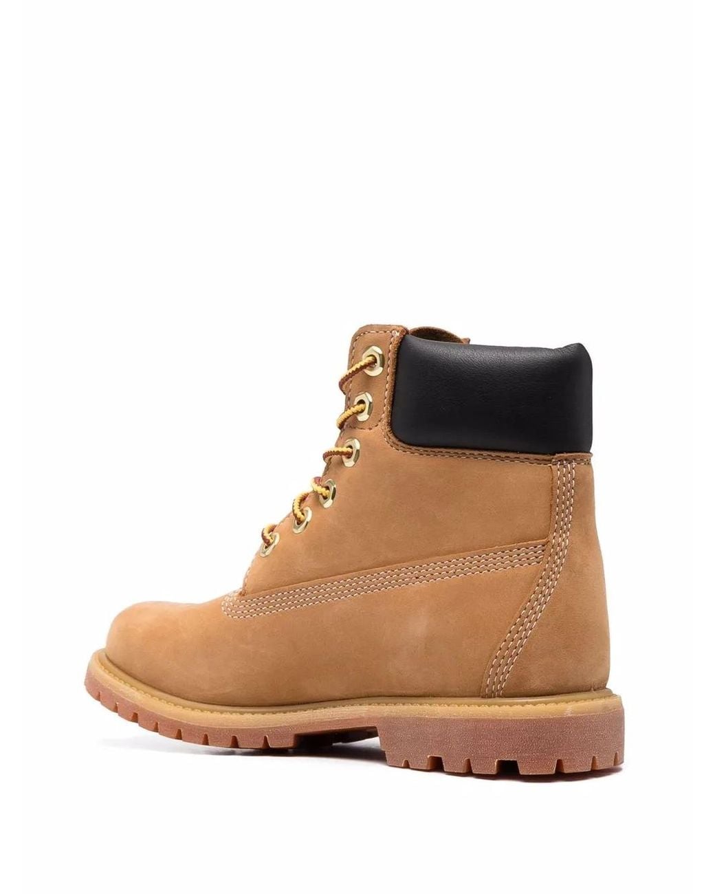 Timberland Brown Leather Lace-up Boots