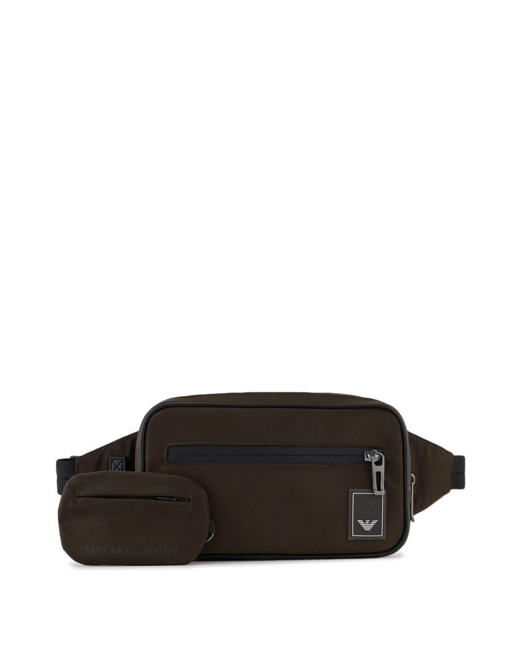 Emporio Armani Monogram Belt Bag - Farfetch