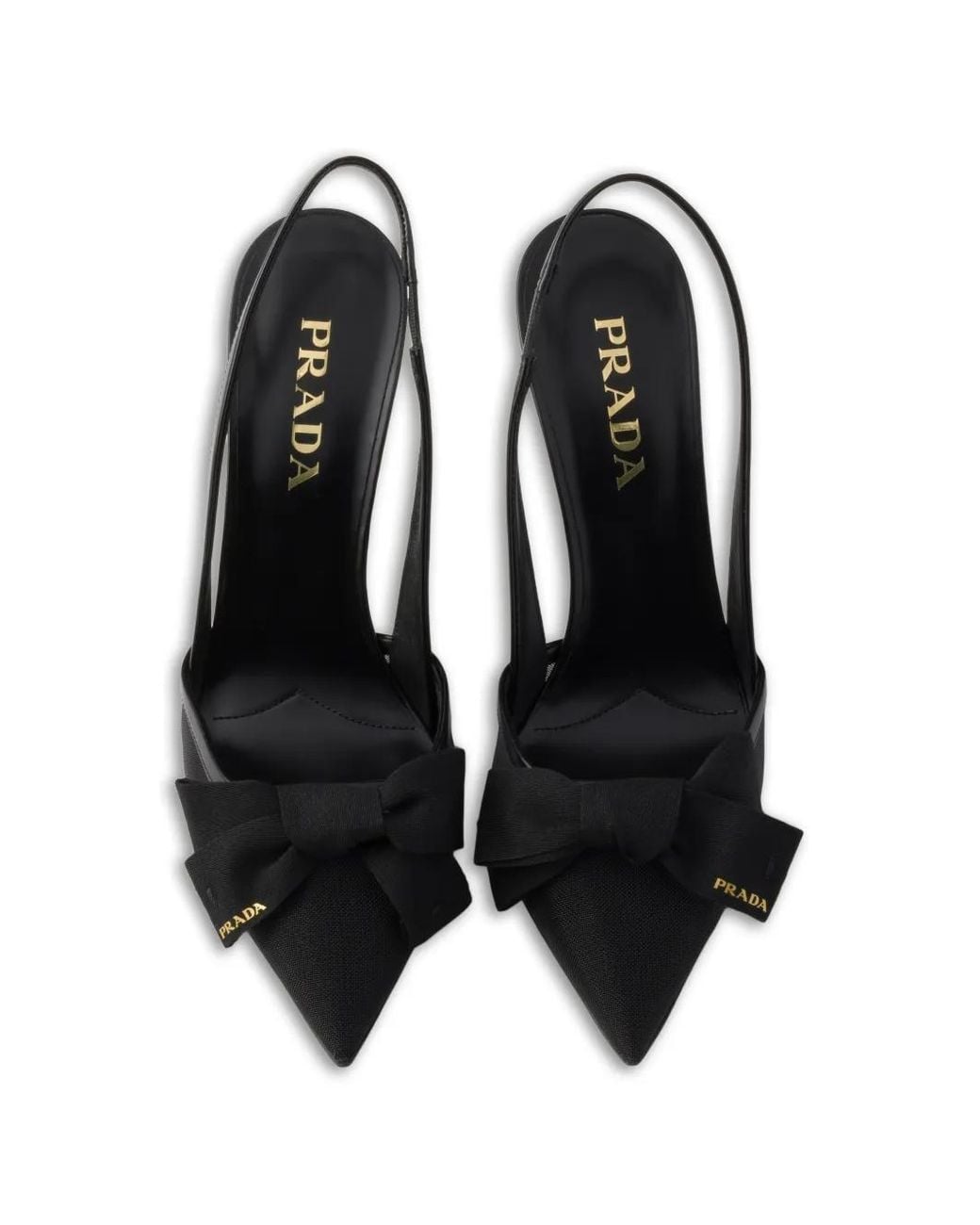 Prada Black Mesh-Pumps Mit Absatz