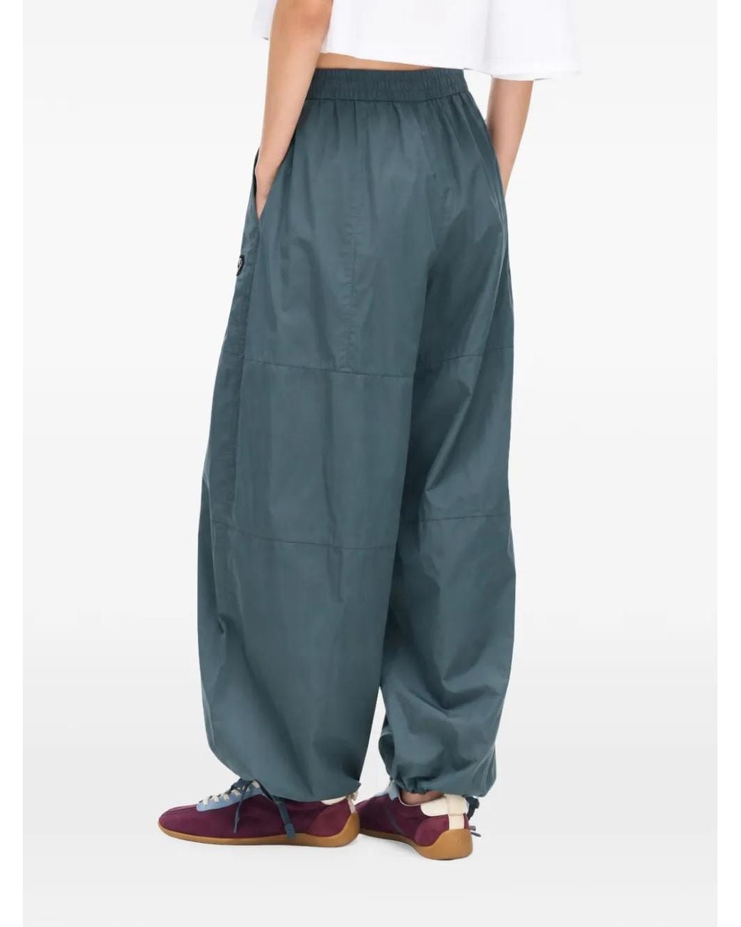 KENZO Blue Boke Flower 2.0 Drawstring-Hem Track Pants