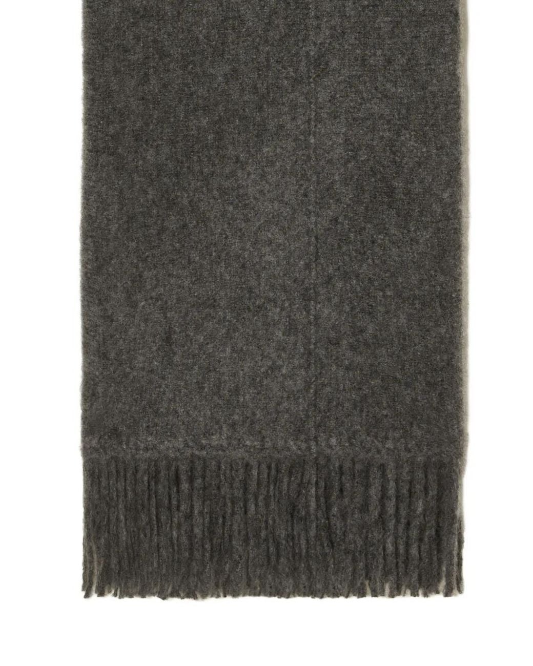 Alanui Black Fringed Knitted Trousers
