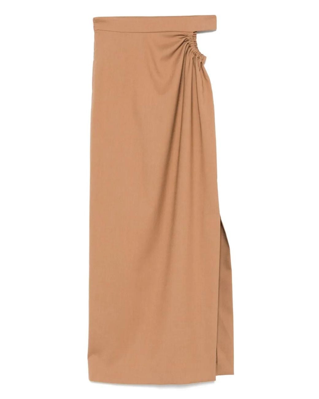 Max Mara Natural Wool, Mohair And Silk Skirt