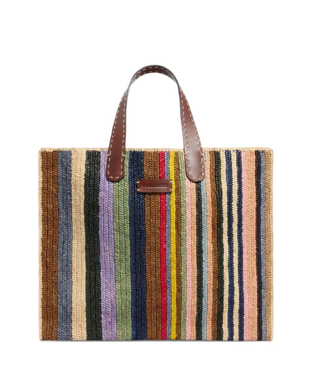 DSquared² Brown Summer Dream Tote Bag