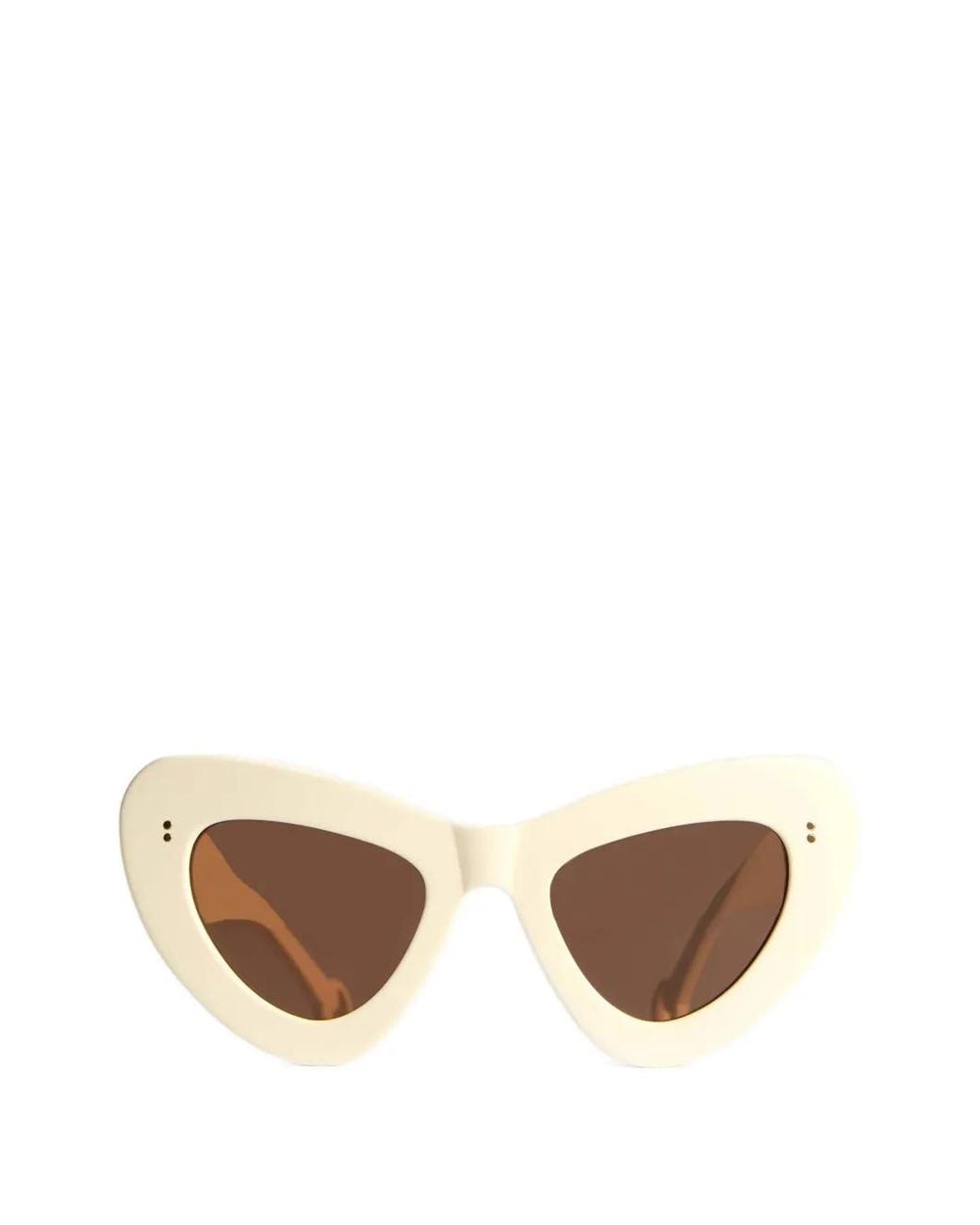 J.W. Anderson Natural Butterfly Sunglasses