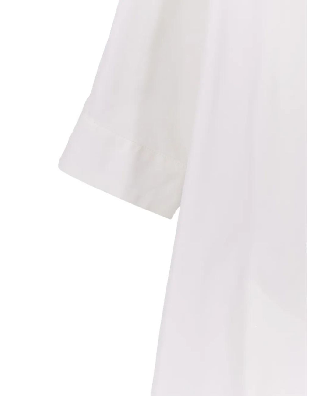 Aspesi White Dresses Cotone