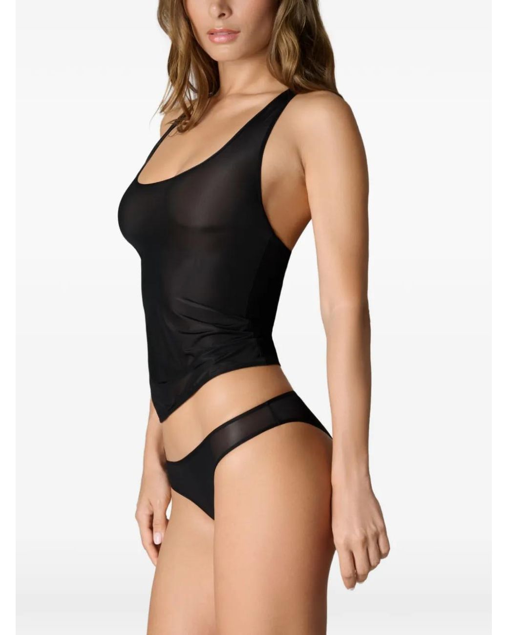 Maison Close Double Sens Slip in het Black