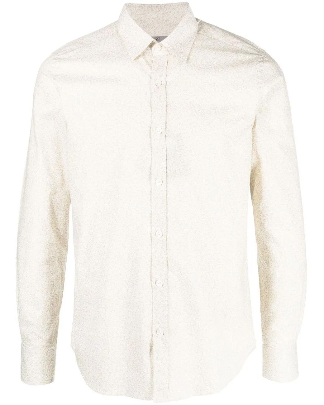 Canali Button-Down Overhemd in het White voor heren