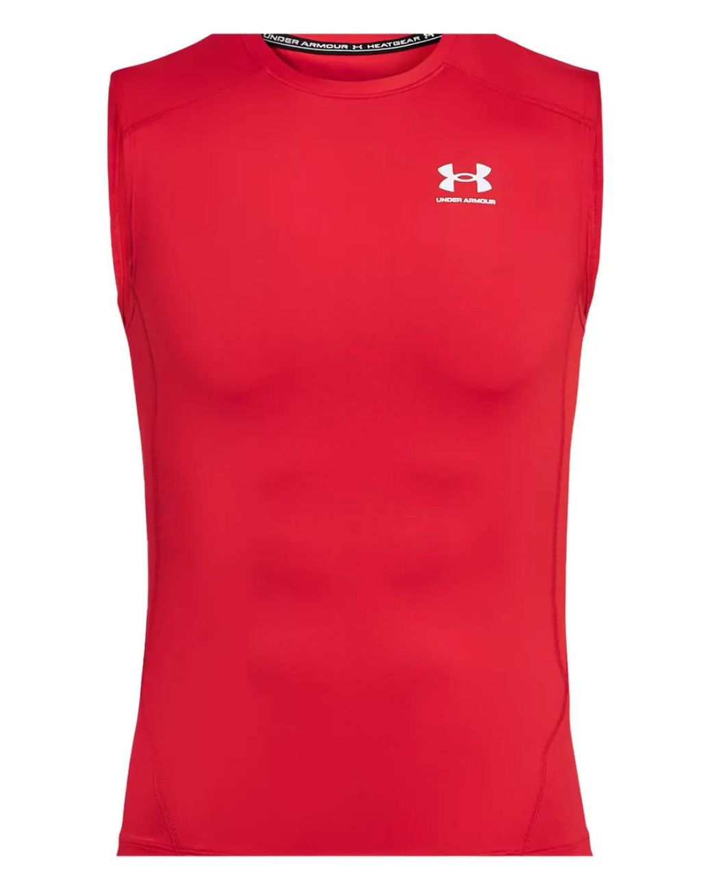 Under Armour Red Compression Sleeveless Vest for men
