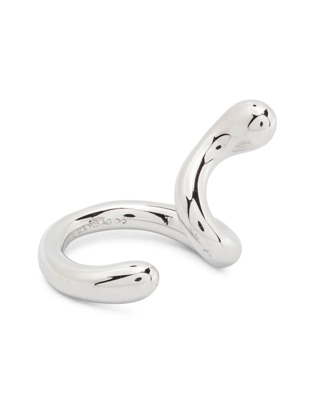Pendiente Earcuff Derecho Maria Black de color White