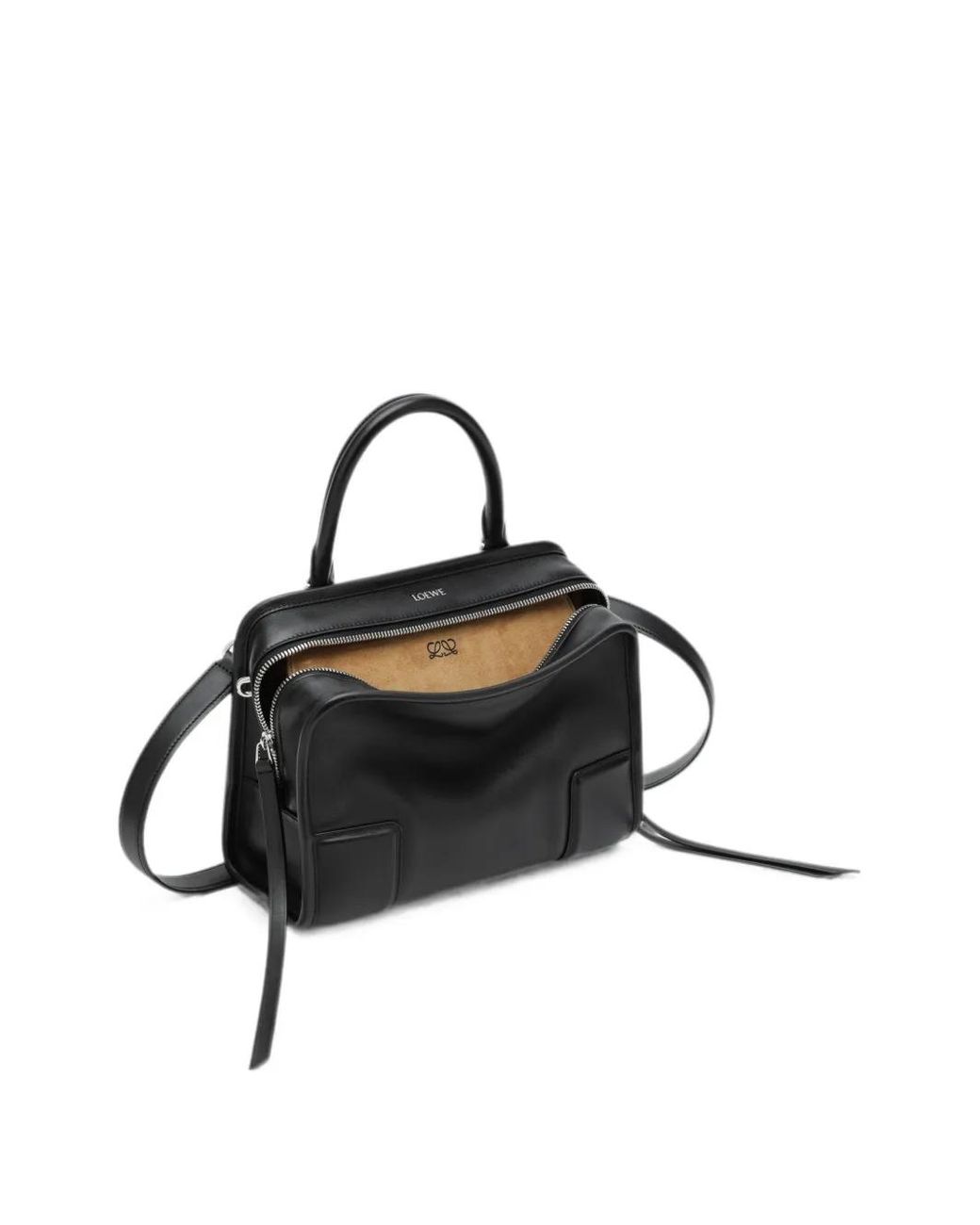 Loewe Black Amazona 180 Small Leather Handbag