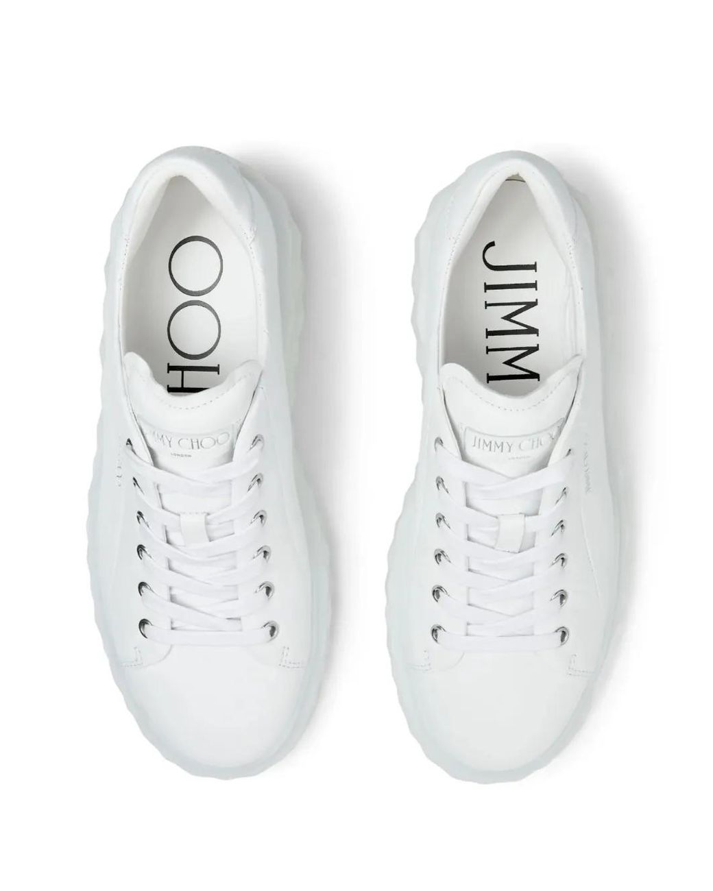Jimmy Choo White Diamond Light Maxi F Trainers