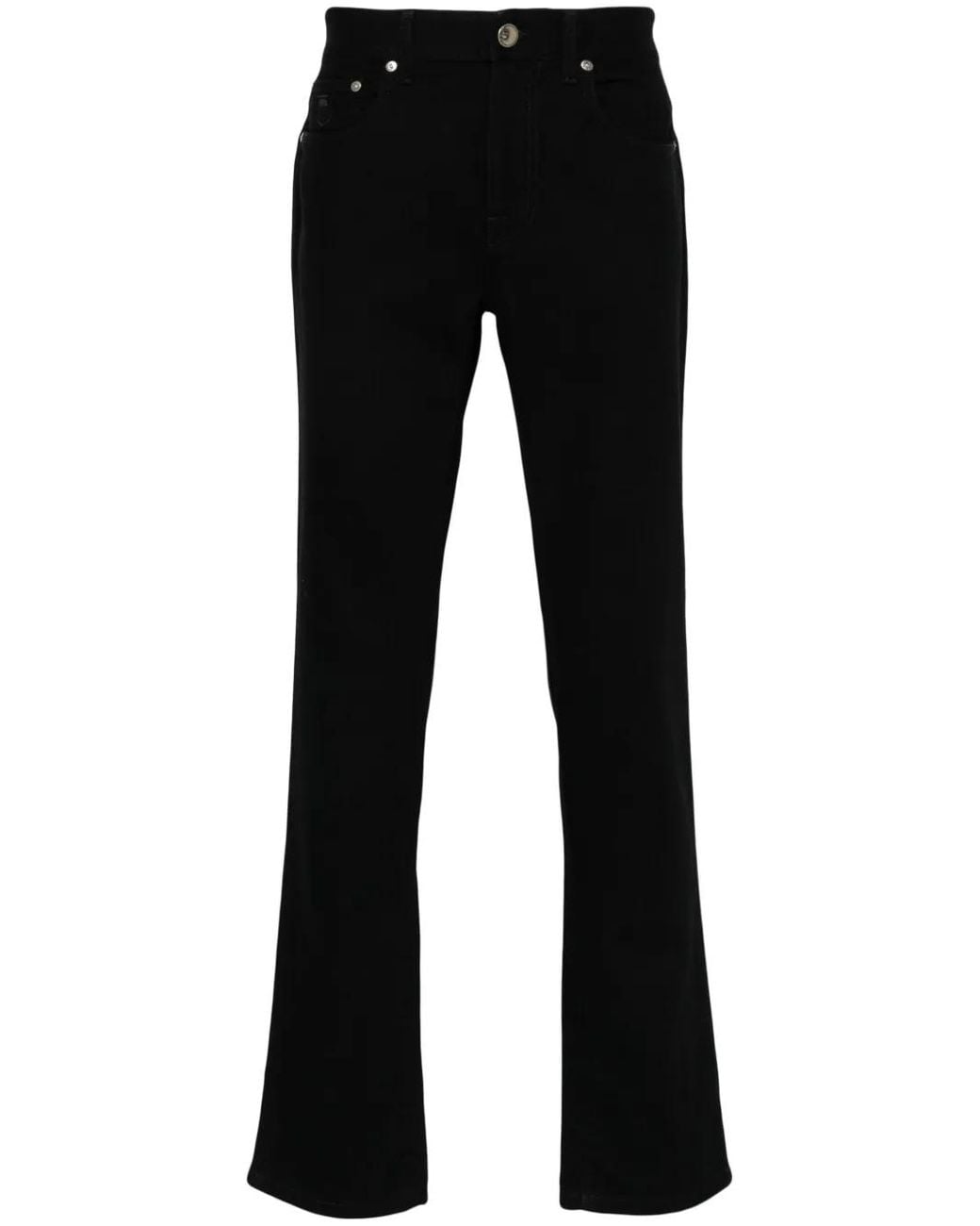 Corneliani Black Tapered Trousers for men