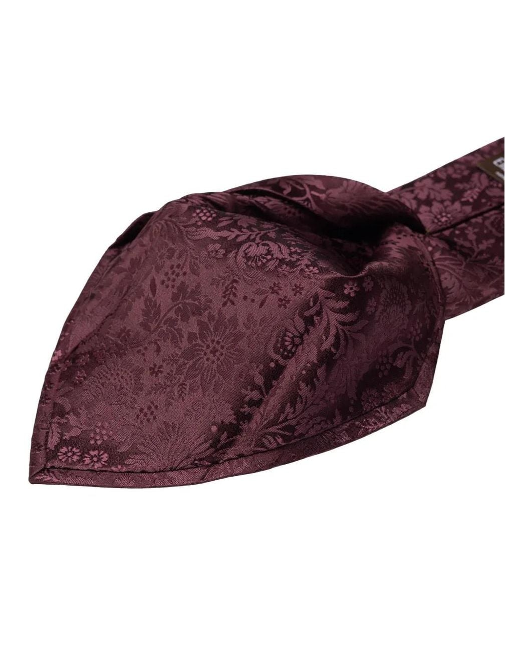 Elizabetta Red Goldoni Floral-Jacquard Tie for men
