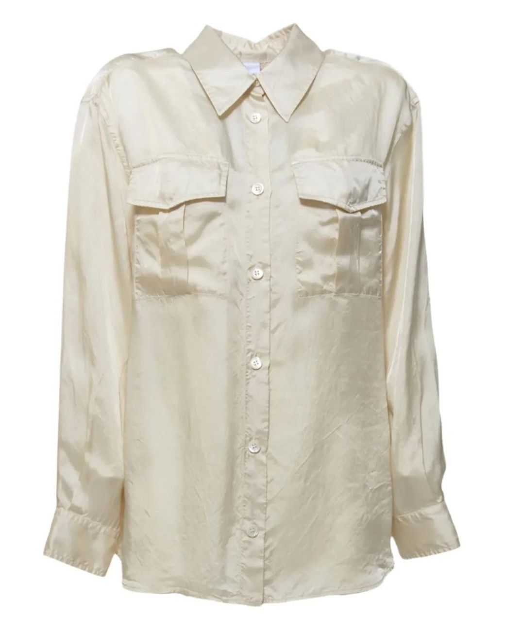 Aspesi Natural Button-Up Shirt
