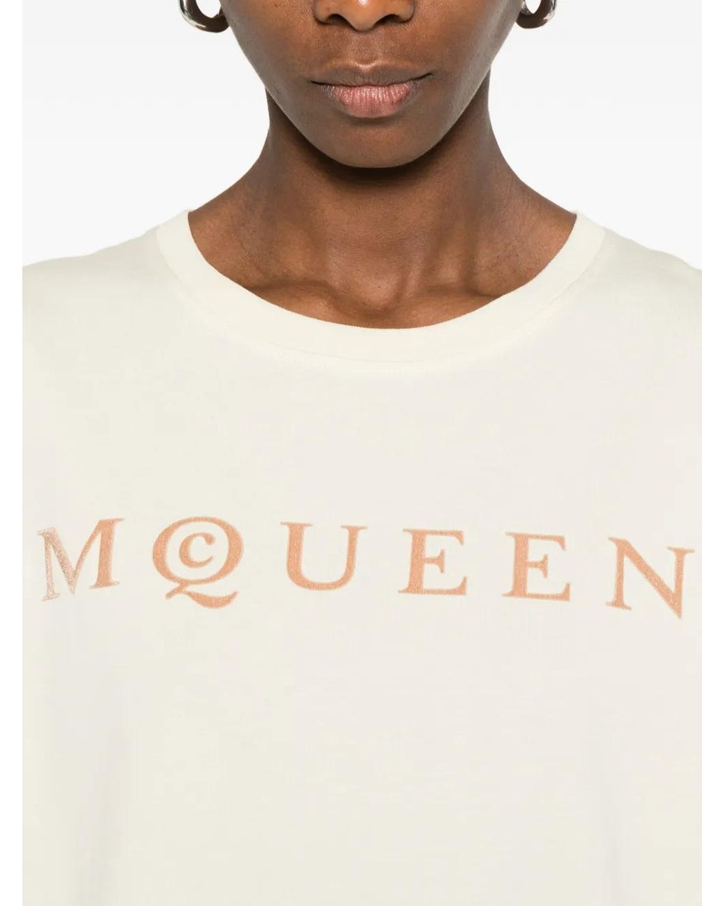 McQueen White Logo T-Shirt