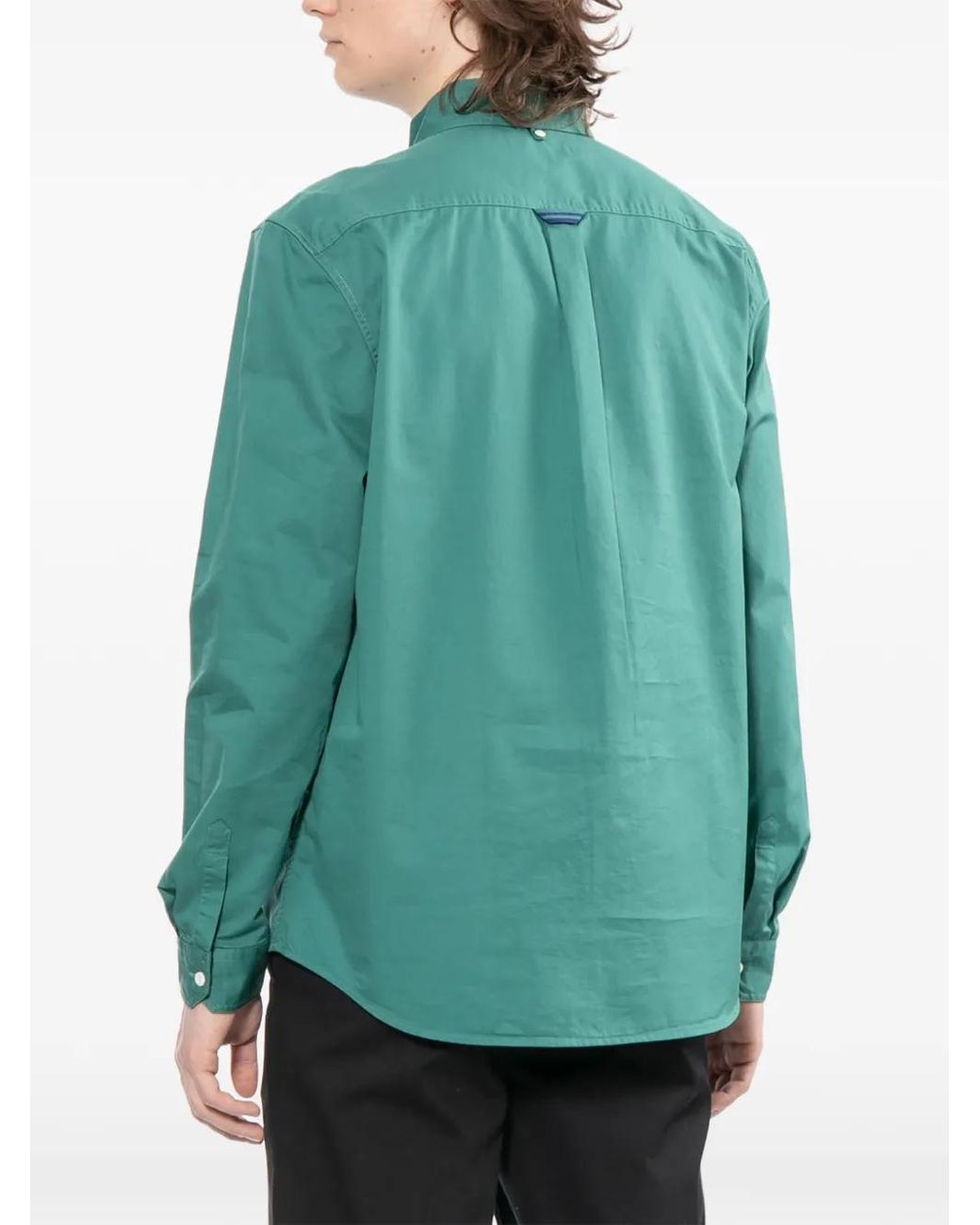 Fred Perry Green Pocket Shirt for men