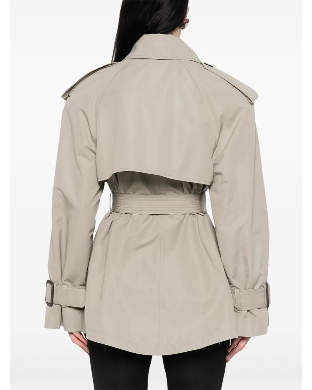 Wardrobe NYC Natural Clean Trench Mini