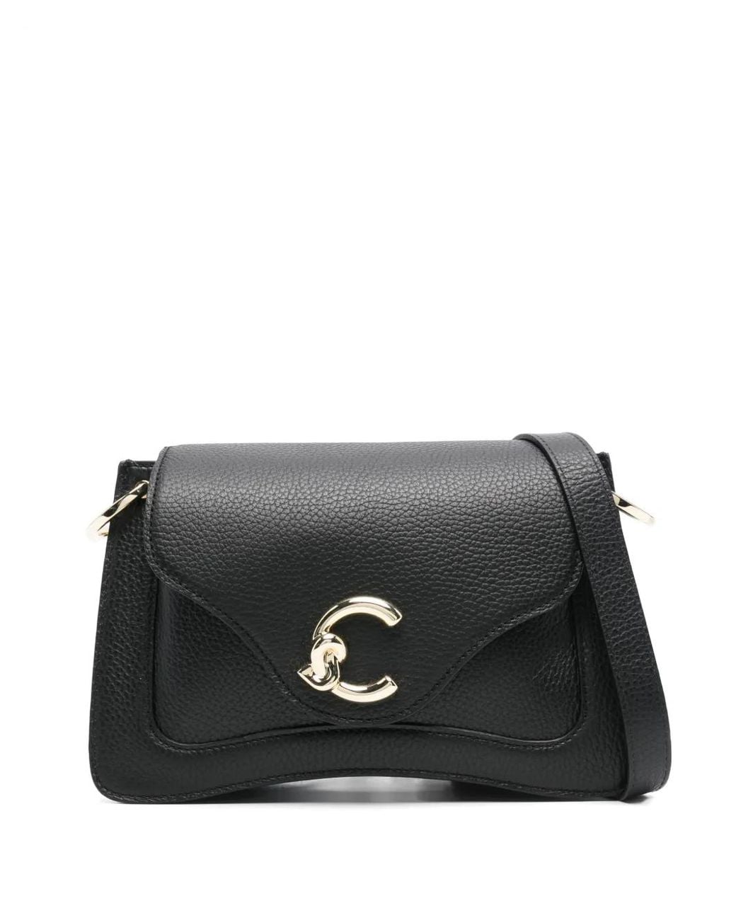 Coccinelle Black Small C-Me Tote Bag