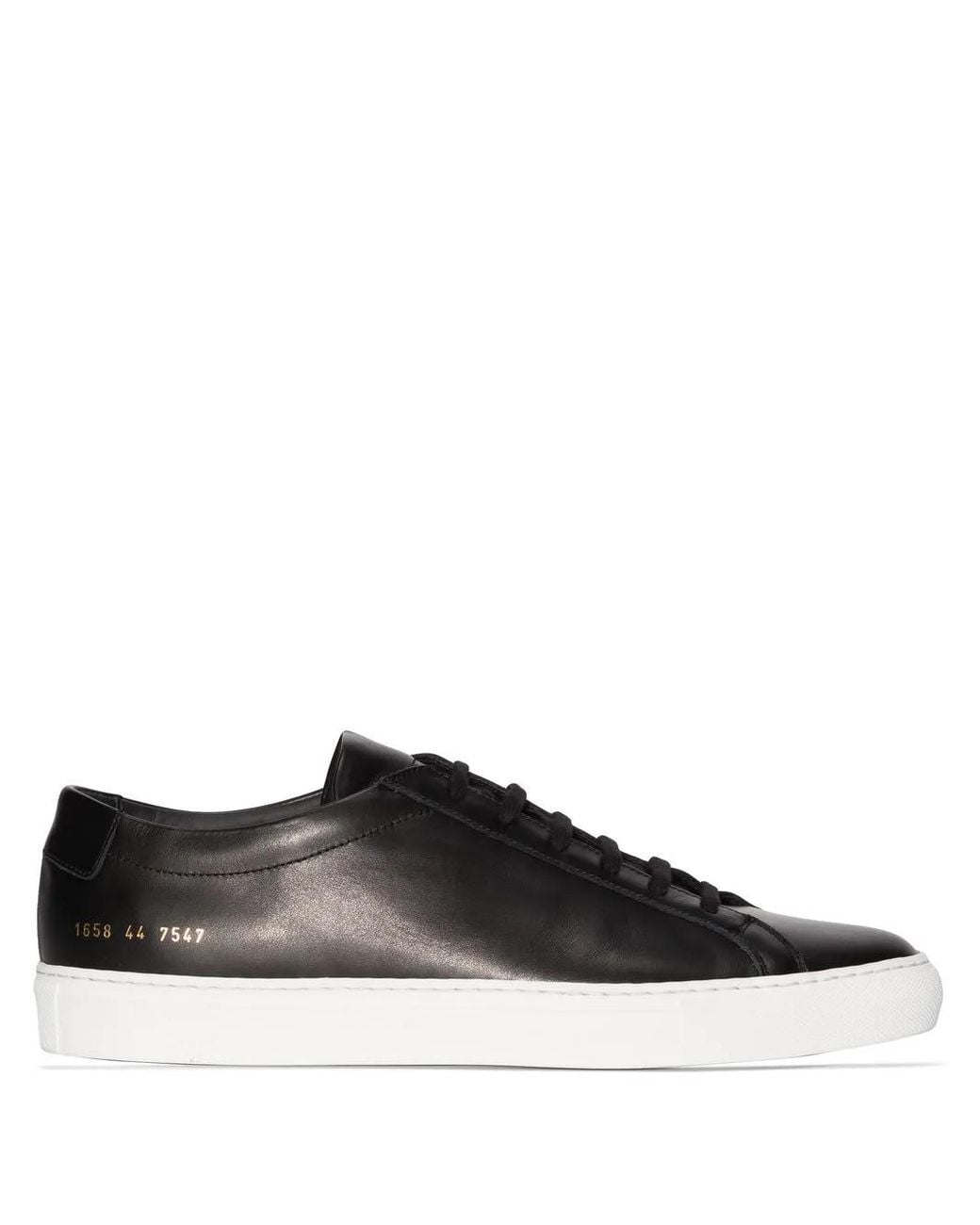 Common Projects Black Achilles Low-Top Sneakers for men