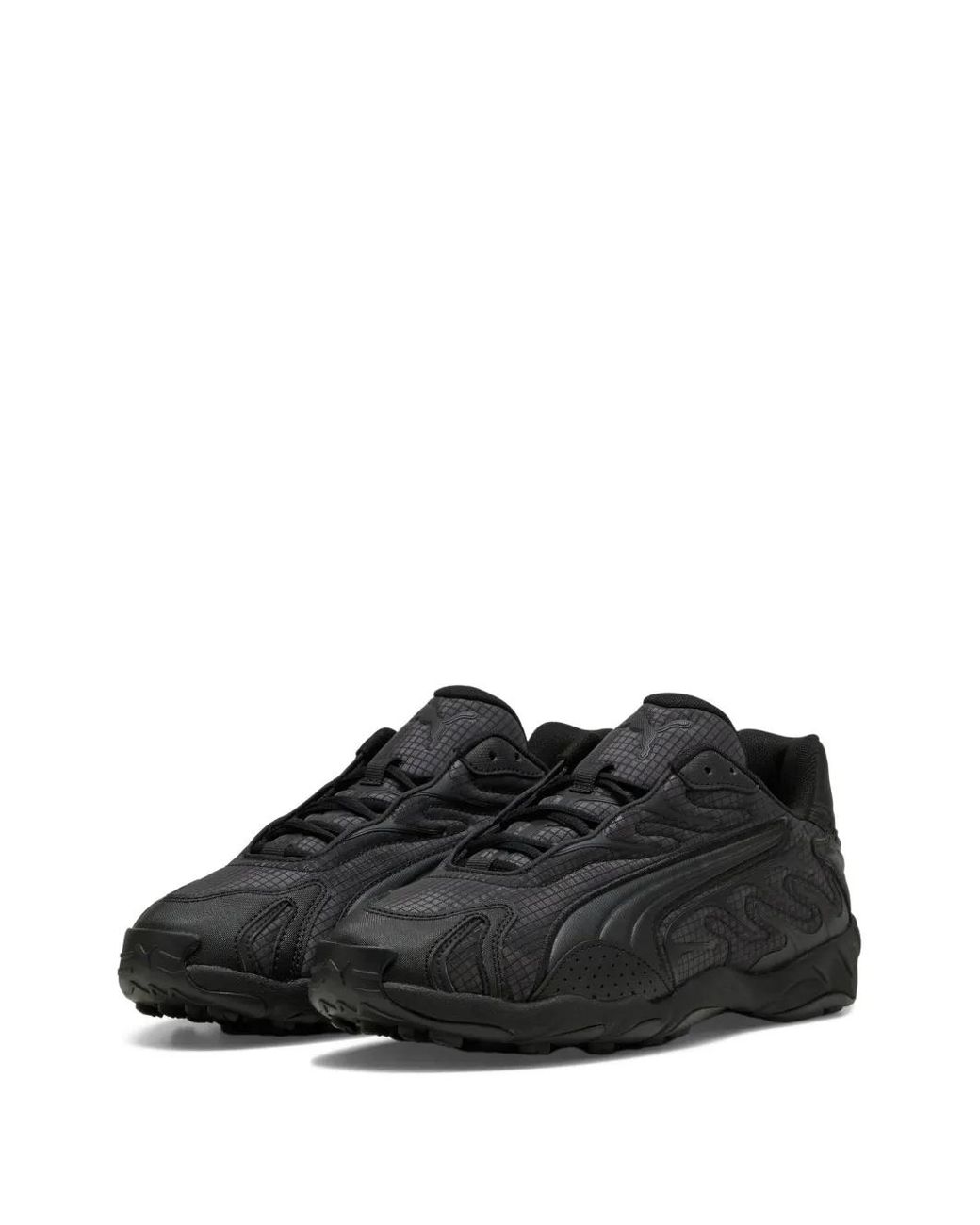 PUMA Black Inhale Essentials Sneakers for men