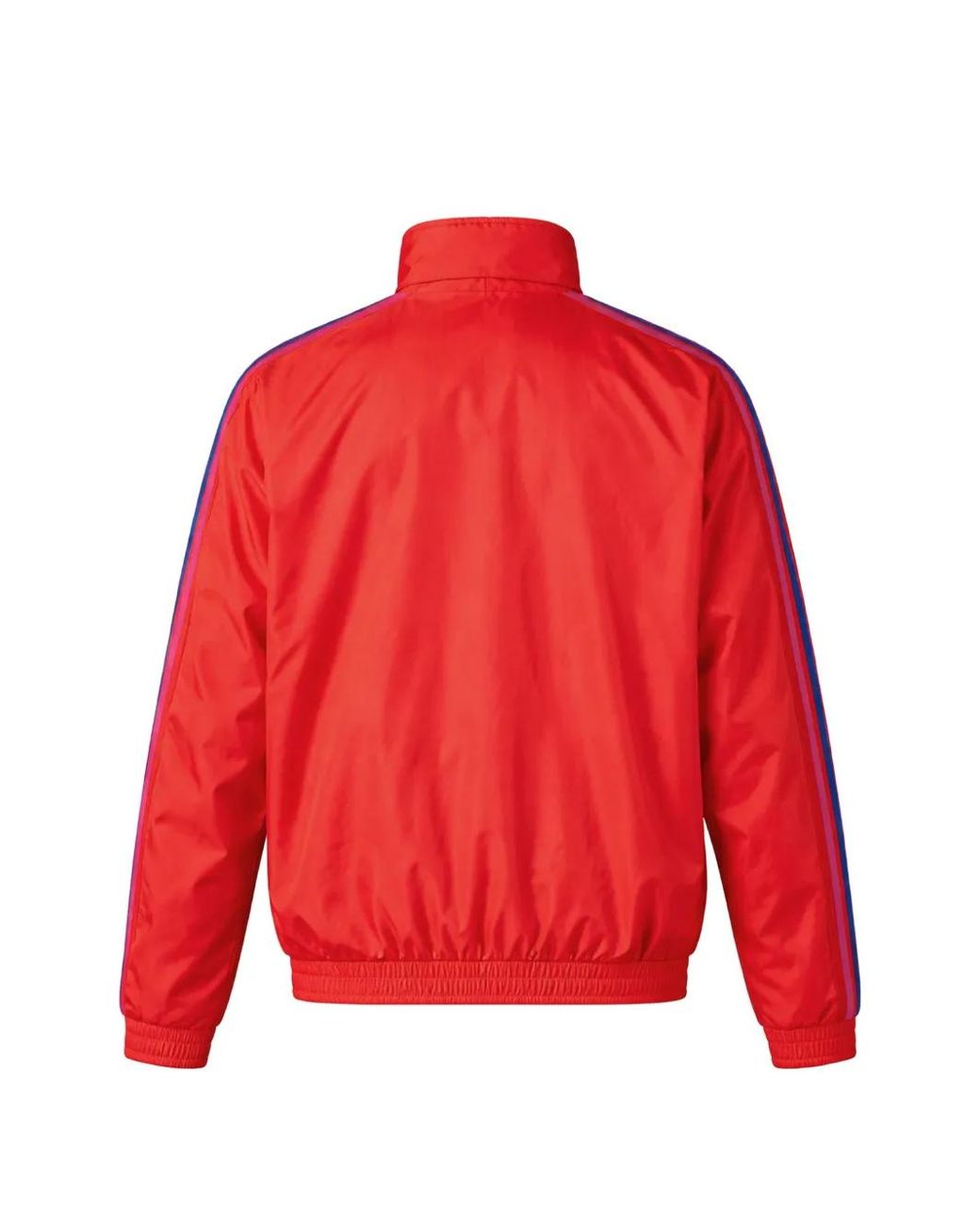 Adidas Red 3D Trefoil 3-Stripes Jacket for men
